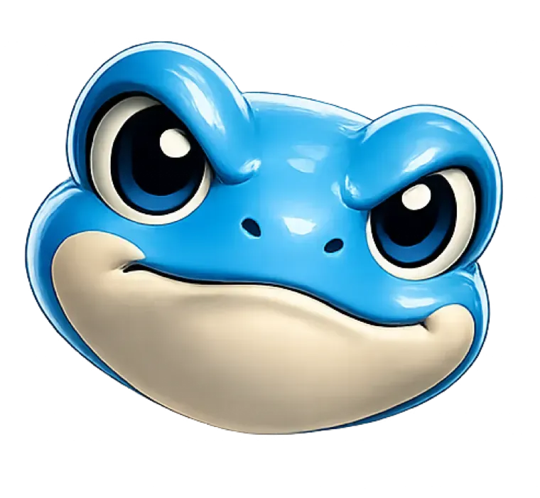 Focused frog